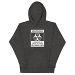 Tesla inspired apparel. Elon Musk quote. Cybertruck. Leader In Apocalypse Technology image centered on hoodie.