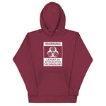 Tesla inspired apparel. Elon Musk quote. Cybertruck. Leader In Apocalypse Technology image centered on hoodie.