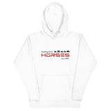 Tesla inspired apparel. Henry Ford and Elon Musk. Comments about horses. Building Faster Horses image centered on hoodie.