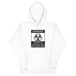 Tesla inspired apparel. Elon Musk quote. Cybertruck. Leader In Apocalypse Technology image centered on hoodie.