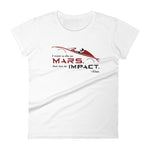 Die On Mars, Not On Impact Fitted Short Sleeve T-Shirt