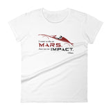 Die On Mars, Not On Impact Fitted Short Sleeve T-Shirt