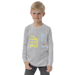 Plugged In S Youth Long Sleeve Tee