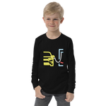 Plugged In 3 Youth Long Sleeve Tee