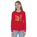 Plugged In S Youth Long Sleeve Tee