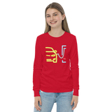 Plugged In S Youth Long Sleeve Tee