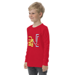 Plugged In Y Youth Long Sleeve Tee