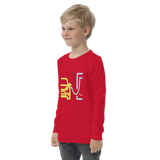 Plugged In Y Youth Long Sleeve Tee
