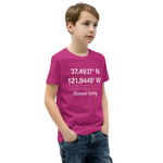 Birthplace Fremont Youth Short Sleeve T-Shirt