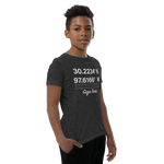 Birthplace Texas Youth Short Sleeve T-Shirt
