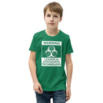 Leader In Apocalypse Technology Youth Short Sleeve T-Shirt