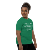 Birthplace Texas Youth Short Sleeve T-Shirt