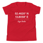 Birthplace Berlin Youth Short Sleeve T-Shirt